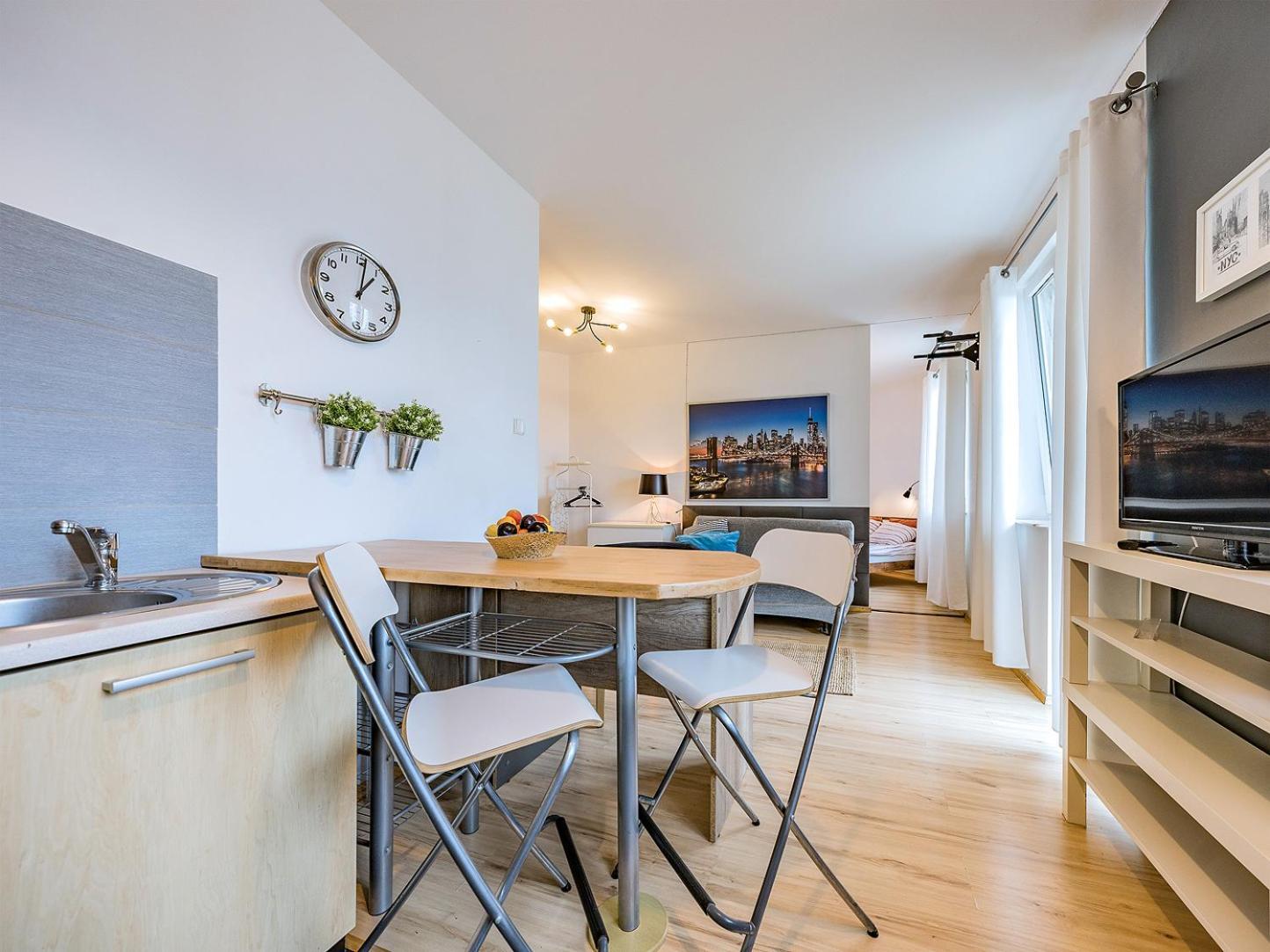 Apartament Z Balkonem I Bezplatnym Parkingiem Гданск Екстериор снимка